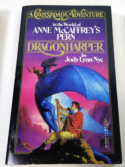 Anne McCaffrey Collection: Crisis on Doona, Sassinak, Generation Warriors, Dragonharper & Dragonfire (Pern/Crossroads Adventure) - Signed by Anne McCaffrey, Jody Lynn Nye & Elizabeth Moon [Photo 6]