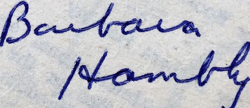 Barbara Hambly Collection: Dragonsbane, Time of the Dark, etc. - Signed by Barbara Hambly [Photo 36]