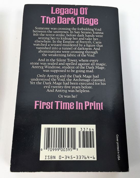 Barbara Hambly Collection: Dragonsbane, Time of the Dark, etc. - Signed by Barbara Hambly [Photo 19]