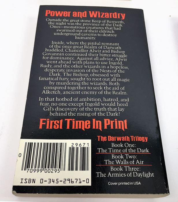 Barbara Hambly Collection: Dragonsbane, Time of the Dark, etc. - Signed by Barbara Hambly [Photo 24]