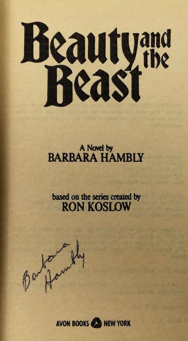 Barbara Hambly Collection: Star Trek & Beauty and the Beast - Signed by Barbara Hambly [Photo 29]