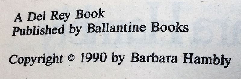 Barbara Hambly Collection: Sun Cross, Witches of Wenshar, etc. - Signed by Barbara Hambly [Photo 27]