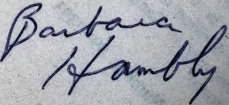 Barbara Hambly Collection: Sun Cross, Witches of Wenshar, etc. - Signed by Barbara Hambly [Photo 26]