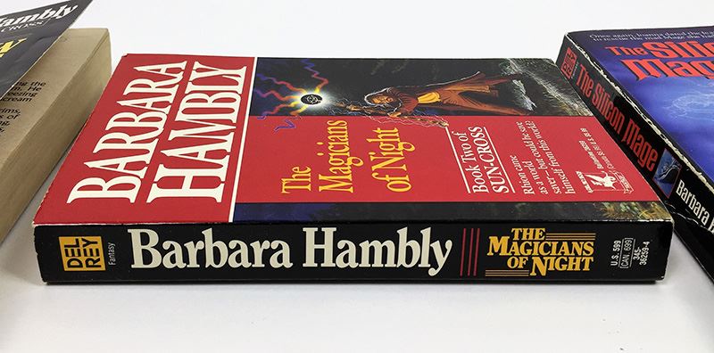 Barbara Hambly Collection: Sun Cross, Witches of Wenshar, etc. - Signed by Barbara Hambly [Photo 13]