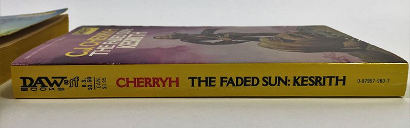 C.J. Cherryh Collection: The Faded Sun: Kutath & The Faded Sun: Kesrith (Daw Books) - Signed by C.J. Cherryh [Photo 8]