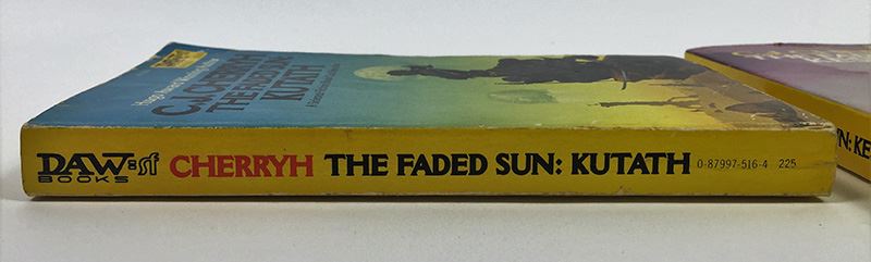 C.J. Cherryh Collection: The Faded Sun: Kutath & The Faded Sun: Kesrith (Daw Books) - Signed by C.J. Cherryh [Photo 4]
