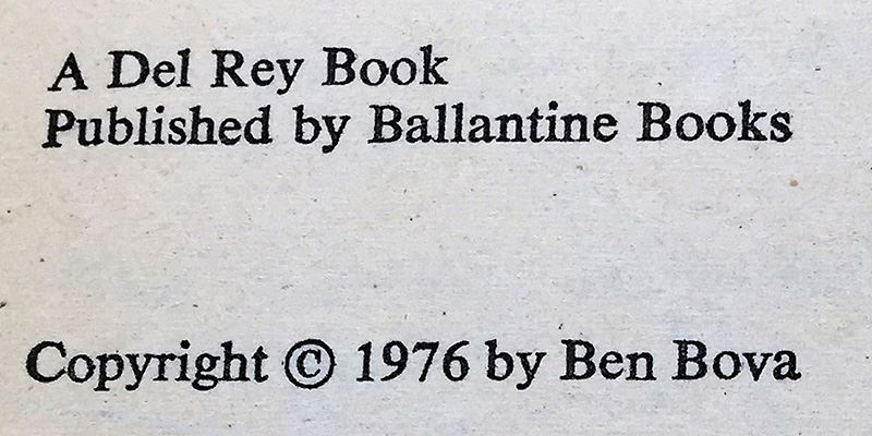 Ben Bova Collection: Millenium, The Dueling Machine, The Multiple Man & As On A Darkling Plain (x2) - Signed by Ben Bova [Photo 11]