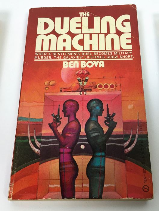 Ben Bova Collection: Millenium, The Dueling Machine, The Multiple Man & As On A Darkling Plain (x2) - Signed by Ben Bova [Photo 3]