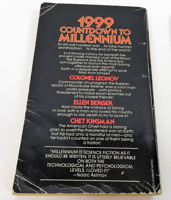 Ben Bova Collection: Millenium, The Dueling Machine, The Multiple Man & As On A Darkling Plain (x2) - Signed by Ben Bova [Photo 8]