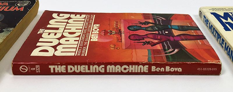 Ben Bova Collection: Millenium, The Dueling Machine, The Multiple Man & As On A Darkling Plain (x2) - Signed by Ben Bova [Photo 12]
