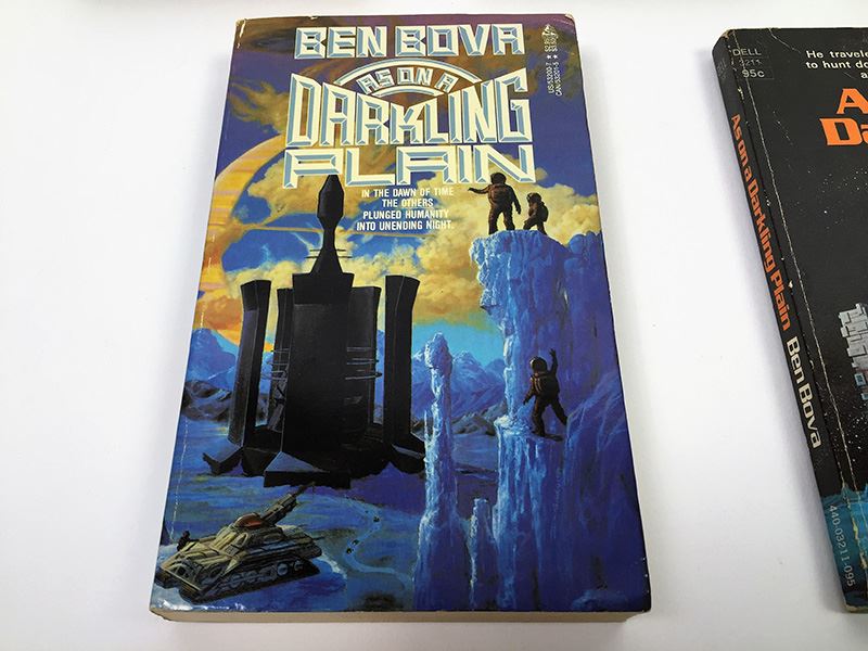Ben Bova Collection: Millenium, The Dueling Machine, The Multiple Man & As On A Darkling Plain (x2) - Signed by Ben Bova [Photo 5]