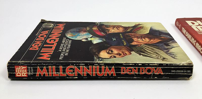 Ben Bova Collection: Millenium, The Dueling Machine, The Multiple Man & As On A Darkling Plain (x2) - Signed by Ben Bova [Photo 7]