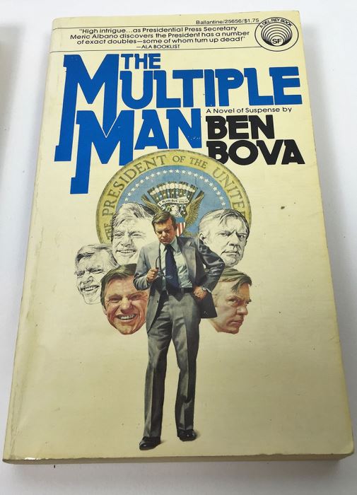 Ben Bova Collection: Millenium, The Dueling Machine, The Multiple Man & As On A Darkling Plain (x2) - Signed by Ben Bova [Photo 4]