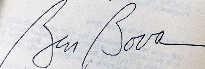 Ben Bova Collection: Millenium, The Dueling Machine, The Multiple Man & As On A Darkling Plain (x2) - Signed by Ben Bova [Photo 20]