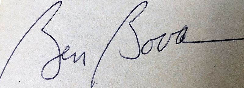 Ben Bova Collection: The Exiles Trilogy, The Winds of Altair, Test of Fire & Peacekeepers - Signed by Ben Bova [Photo 9]