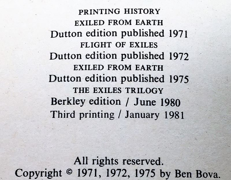 Ben Bova Collection: The Exiles Trilogy, The Winds of Altair, Test of Fire & Peacekeepers - Signed by Ben Bova [Photo 10]