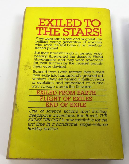 Ben Bova Collection: The Exiles Trilogy, The Winds of Altair, Test of Fire & Peacekeepers - Signed by Ben Bova [Photo 7]