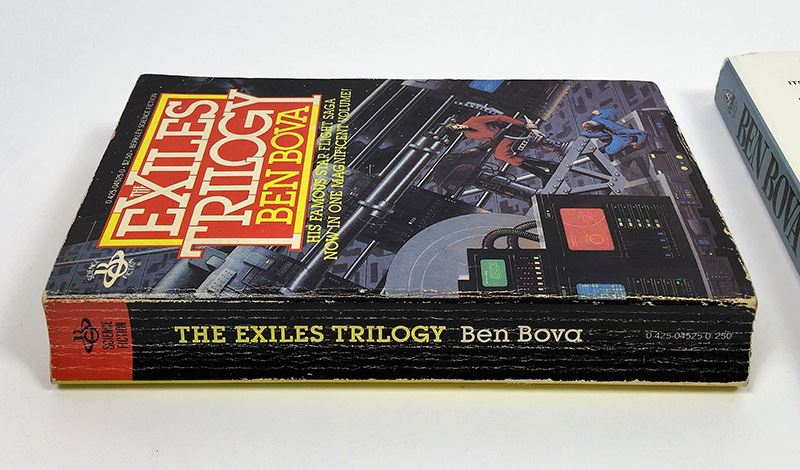 Ben Bova Collection: The Exiles Trilogy, The Winds of Altair, Test of Fire & Peacekeepers - Signed by Ben Bova [Photo 6]