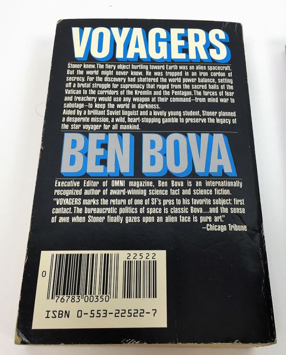 Ben Bova Collection: Voyagers, Kinsman, Star Watchman, Escape Plus, Battle Station & When the Sky Burned - Signed by Ben Bova [Photo 9]