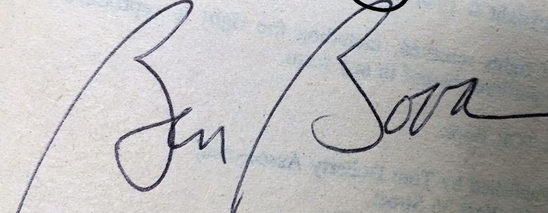 Ben Bova Collection: Voyagers, Kinsman, Star Watchman, Escape Plus, Battle Station & When the Sky Burned - Signed by Ben Bova [Photo 26]