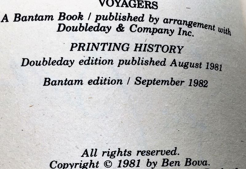 Ben Bova Collection: Voyagers, Kinsman, Star Watchman, Escape Plus, Battle Station & When the Sky Burned - Signed by Ben Bova [Photo 12]