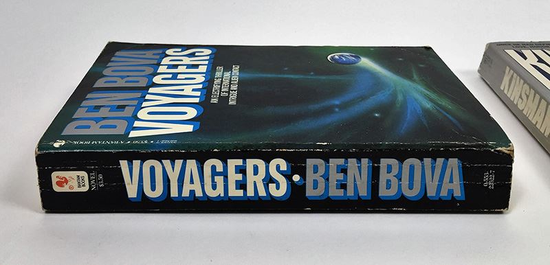 Ben Bova Collection: Voyagers, Kinsman, Star Watchman, Escape Plus, Battle Station & When the Sky Burned - Signed by Ben Bova [Photo 8]