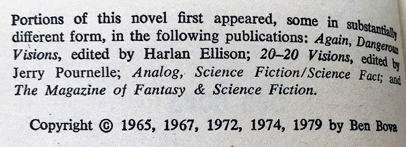 Ben Bova Collection: Voyagers, Kinsman, Star Watchman, Escape Plus, Battle Station & When the Sky Burned - Signed by Ben Bova [Photo 17]