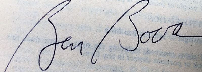 Ben Bova Collection: Voyagers, Kinsman, Star Watchman, Escape Plus, Battle Station & When the Sky Burned - Signed by Ben Bova [Photo 31]