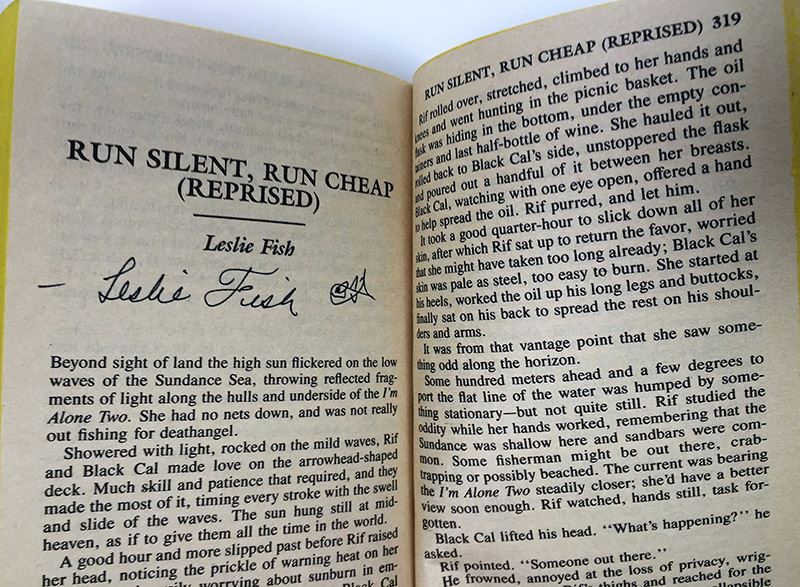 C.J. Cherryh Collection: Merovingen Nights #2,4,5,6,7 - Signed by: C.J. Cherryh, Mercedes Lackey, Leslie Fish & Roberta Rogow [Photo 37]