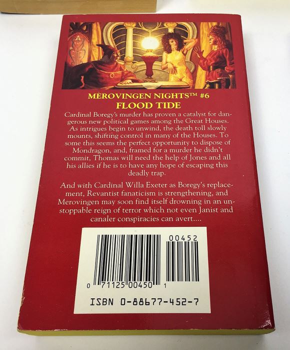 C.J. Cherryh Collection: Merovingen Nights #2,4,5,6,7 - Signed by: C.J. Cherryh, Mercedes Lackey, Leslie Fish & Roberta Rogow [Photo 41]