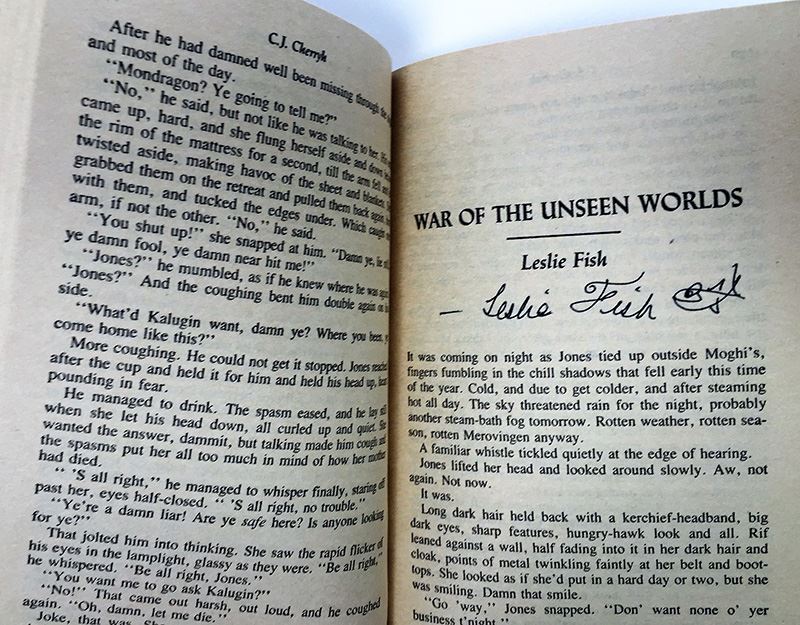 C.J. Cherryh Collection: Merovingen Nights #2,4,5,6,7 - Signed by: C.J. Cherryh, Mercedes Lackey, Leslie Fish & Roberta Rogow [Photo 9]