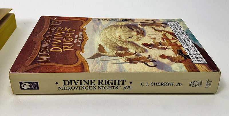 C.J. Cherryh Collection: Merovingen Nights #2,4,5,6,7 - Signed by: C.J. Cherryh, Mercedes Lackey, Leslie Fish & Roberta Rogow [Photo 23]