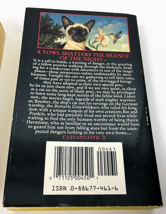 Andre Norton & Martin H. Greenberg Collection: Cat Fantastic I & II - Signed by Andre Norton, Claire L. Bell & Mercedes Lackey [Photo 14]