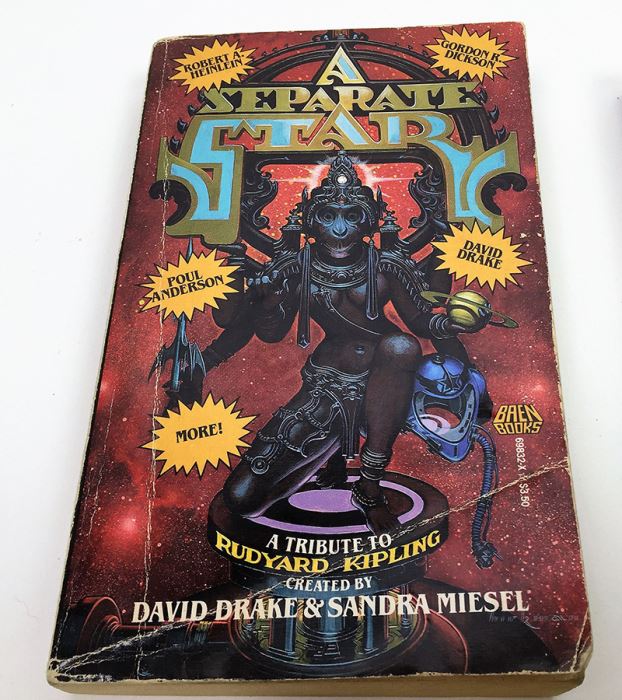David Drake w/ Sandra Miesel Collection: The War Machine, A Separate Star & Heads to the Storm (Tributes to Rudyard Kipling) - Multiple Signatures; George R.R. Martin, Poul Anderson, Gene Wolfe, Joe Haldeman, L. Sprague de Camp, Roger MacBride Allen, etc. [Photo 2]