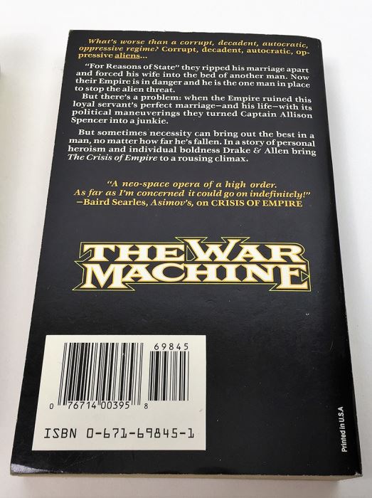 David Drake w/ Sandra Miesel Collection: The War Machine, A Separate Star & Heads to the Storm (Tributes to Rudyard Kipling) - Multiple Signatures; George R.R. Martin, Poul Anderson, Gene Wolfe, Joe Haldeman, L. Sprague de Camp, Roger MacBride Allen, etc. [Photo 17]