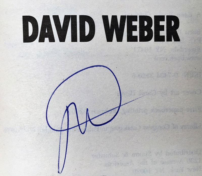 David Weber Collection: Changer of Worlds & Ring of Fire - Signed by David Weber [Photo 7]