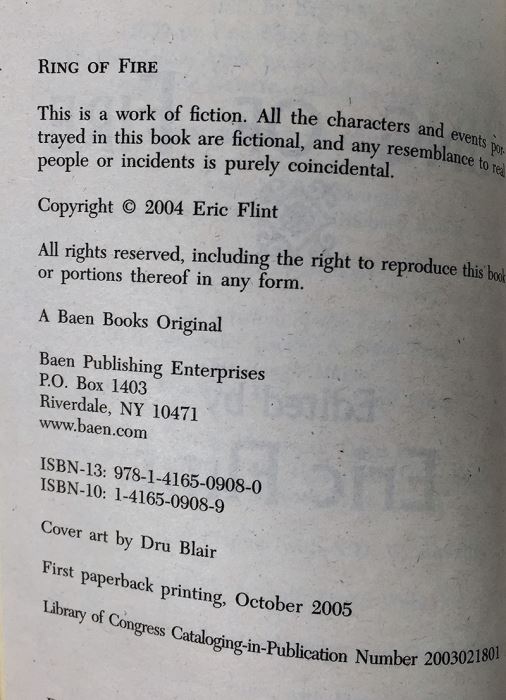 David Weber Collection: Changer of Worlds & Ring of Fire - Signed by David Weber [Photo 13]