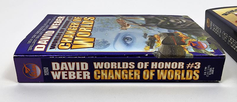 David Weber Collection: Changer of Worlds & Ring of Fire - Signed by David Weber [Photo 4]