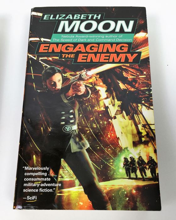 Elizabeth Moon Collection: Hunting Party, Marque and Reprisal, Engaging the Enemy, Change of Command & Winning Colors - Signed by Elizabeth Moon [Photo 4]