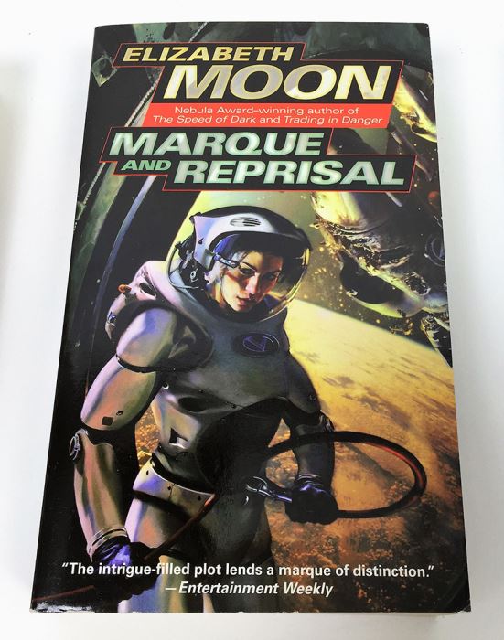 Elizabeth Moon Collection: Hunting Party, Marque and Reprisal, Engaging the Enemy, Change of Command & Winning Colors - Signed by Elizabeth Moon [Photo 3]