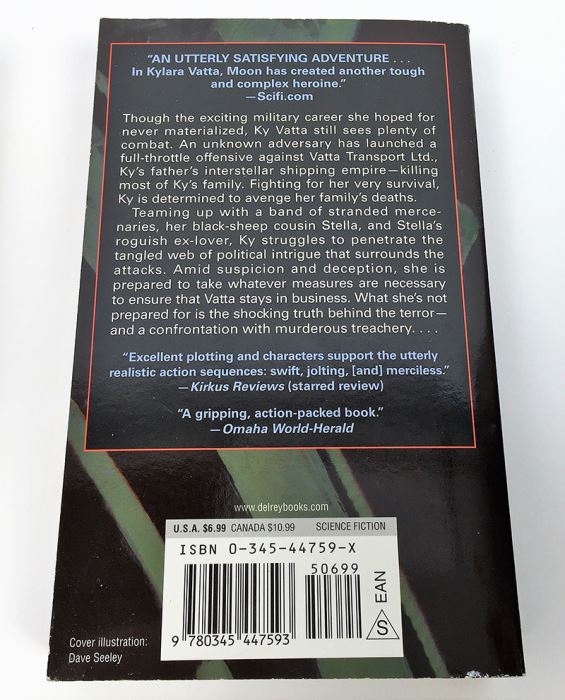 Elizabeth Moon Collection: Hunting Party, Marque and Reprisal, Engaging the Enemy, Change of Command & Winning Colors - Signed by Elizabeth Moon [Photo 13]