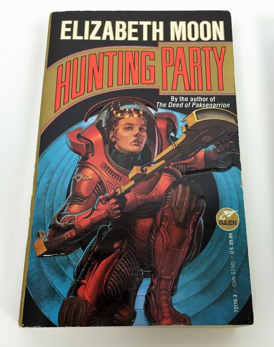 Elizabeth Moon Collection: Hunting Party, Marque and Reprisal, Engaging the Enemy, Change of Command & Winning Colors - Signed by Elizabeth Moon [Photo 2]
