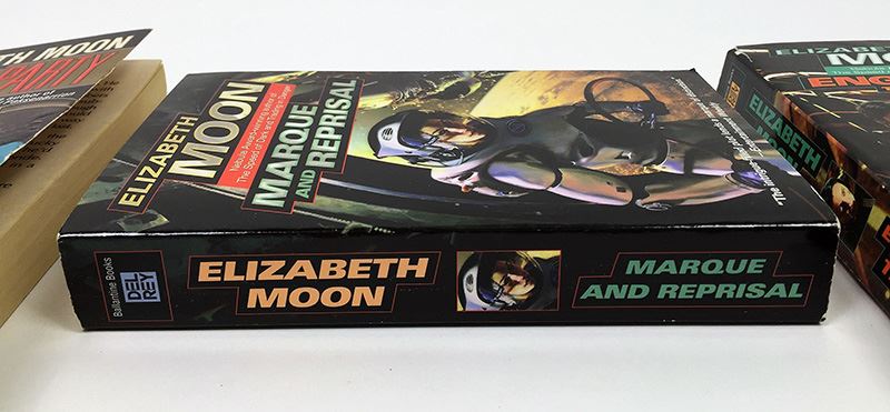 Elizabeth Moon Collection: Hunting Party, Marque and Reprisal, Engaging the Enemy, Change of Command & Winning Colors - Signed by Elizabeth Moon [Photo 12]