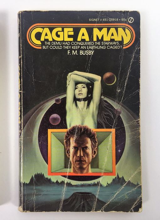 F.M. Busby Collection: All These Earths & Cage a Man - Signed by F.M. Busby (Buz) [Photo 3]
