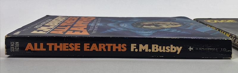 F.M. Busby Collection: All These Earths & Cage a Man - Signed by F.M. Busby (Buz) [Photo 4]