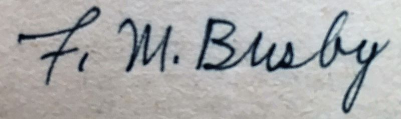 F.M. Busby Collection: All These Earths & Cage a Man - Signed by F.M. Busby (Buz) [Photo 13]