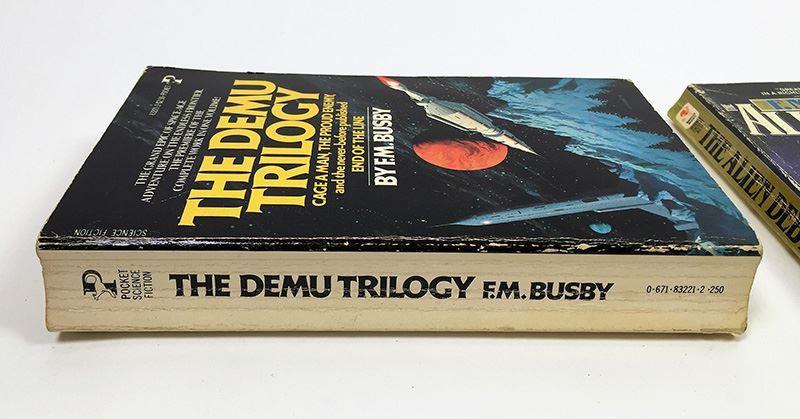 F.M. Busby Collection: The Demu Trilogy, Alien Debt, The Proud Enemy, Star Rebel, Rebel's Seed & Rebel's Quest - Signed by F.M. Busby [Photo 8]