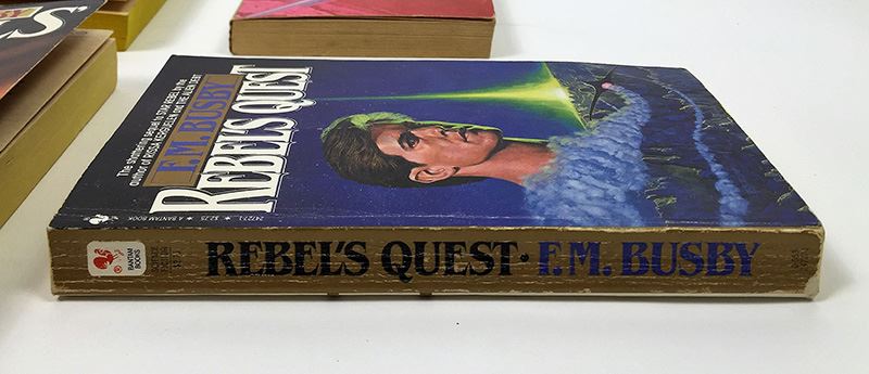 F.M. Busby Collection: The Demu Trilogy, Alien Debt, The Proud Enemy, Star Rebel, Rebel's Seed & Rebel's Quest - Signed by F.M. Busby [Photo 35]