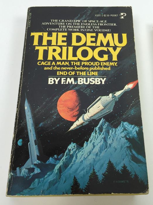 F.M. Busby Collection: The Demu Trilogy, Alien Debt, The Proud Enemy, Star Rebel, Rebel's Seed & Rebel's Quest - Signed by F.M. Busby [Photo 2]