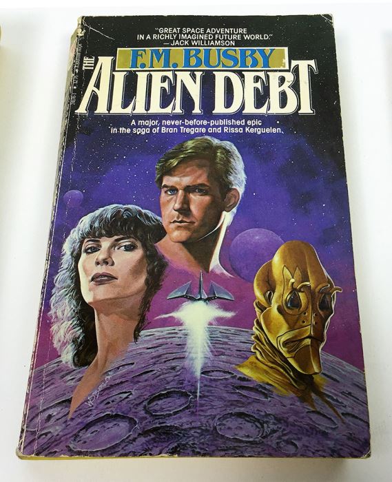 F.M. Busby Collection: The Demu Trilogy, Alien Debt, The Proud Enemy, Star Rebel, Rebel's Seed & Rebel's Quest - Signed by F.M. Busby [Photo 3]